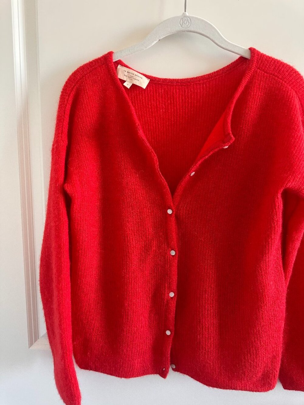 SEZANE GASPARD CARTIGAN | RED